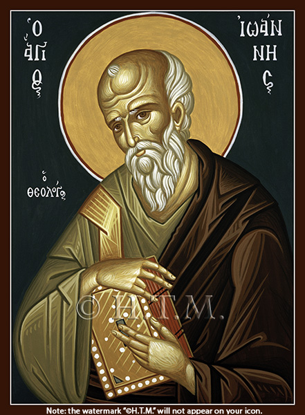 John the Theologian-half stature