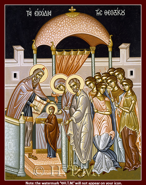 Entrance of the Theotokos into the Temple