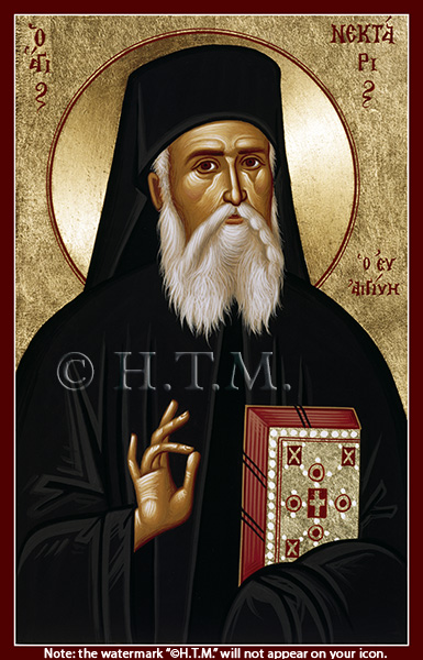 Nectarius lithographed print (wallet size)