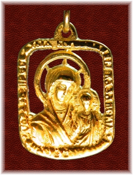 Kazan Mother of God, Filigree